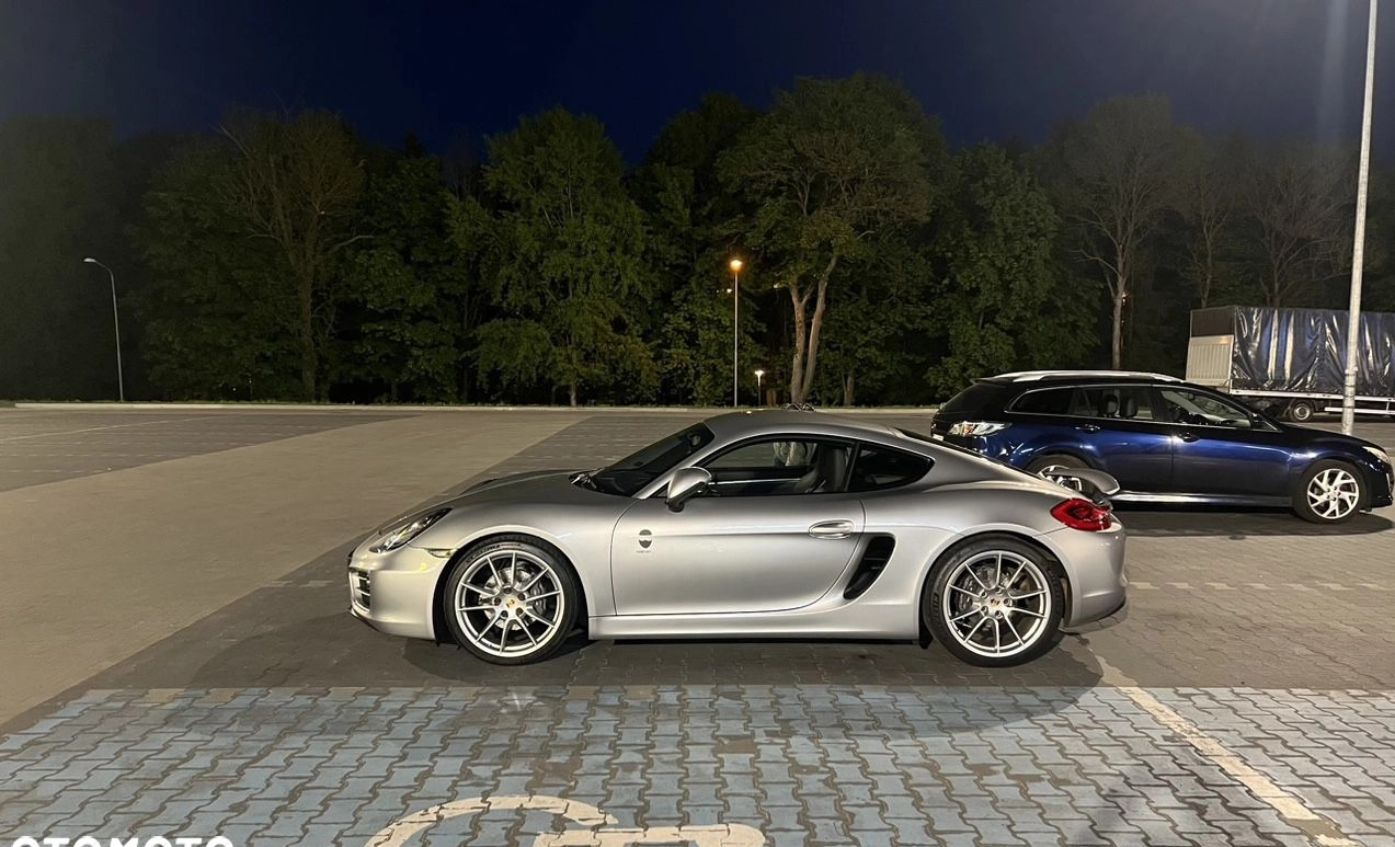 Porsche Cayman cena 219000 przebieg: 107000, rok produkcji 2013 z Jastrowie małe 466
